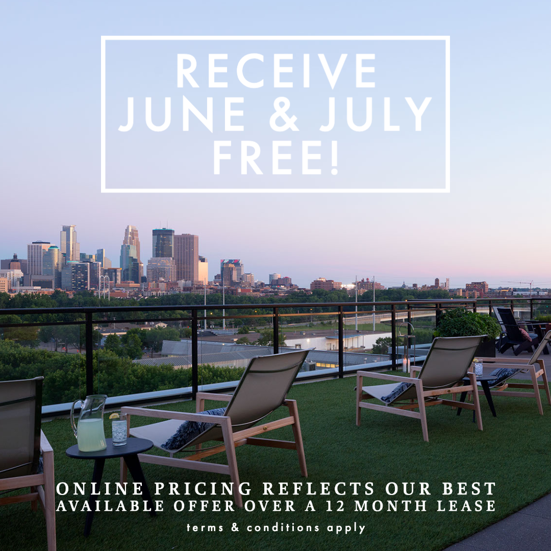 june and july free! online pricing reflects our best available offer over a 12 month lease. Terms & conditions apply.